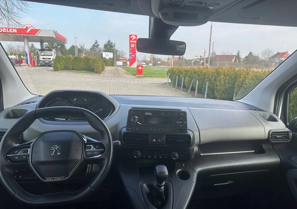 Peugeot Rifter cena 78900 przebieg: 6300, rok produkcji 2020 z Świdnik małe 154